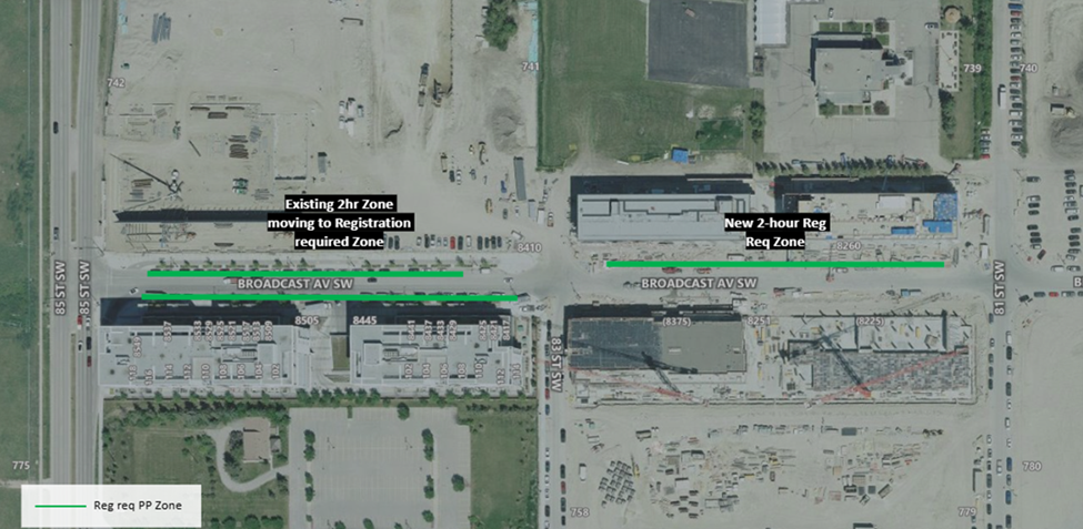 West district parking changes