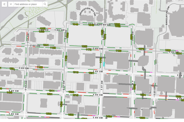 loading zone map